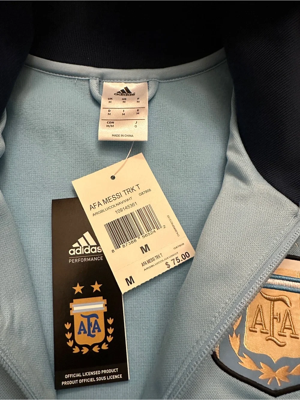 Adidas Argentina Messi jacket